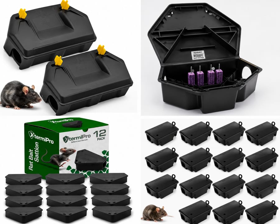 Bait boxes supplied by SG Services Group
