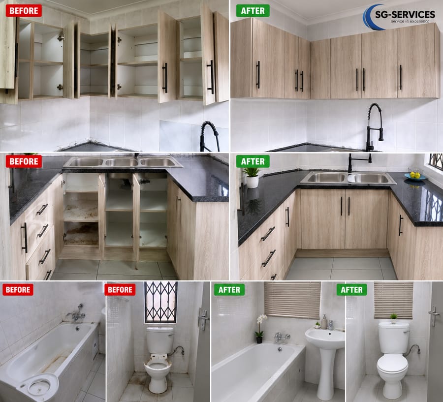 Cleaning services by SG Services Group