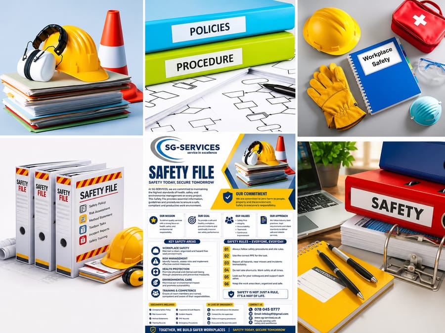 Safety file compilation by SG Services Group